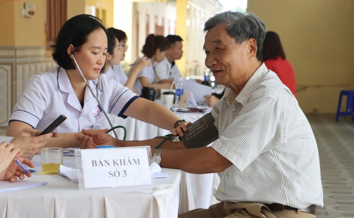 Tiếp cận y tế chuyên sâu ngay tại cơ sở: Hơn 400 người dân được sàng lọc ung thư
- Ảnh 1.
