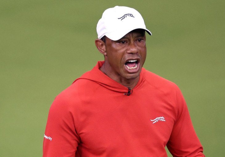 Huyền thoại golf Tiger Woods bị bắt sau tai nạn lật xe tại Mỹ- Ảnh 1. Huyền thoại golf Tiger Woods bị bắt sau tai nạn lật xe tại Mỹ- Ảnh 1.