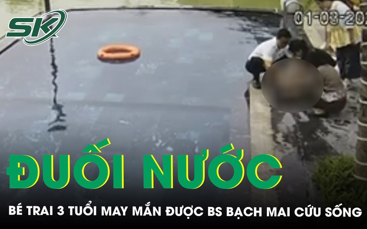 Bác sĩ Bệnh viện Bạch Mai cứu sống bé đuối nước tại khu nghỉ dưỡng 