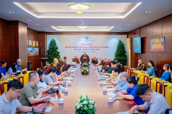 Đại hội Phật giáo TPHCM lần thứ I dự kiến 600 đại biểu, định hướng tinh gọn- Ảnh 1. Đại hội Phật giáo TPHCM lần thứ I dự kiến 600 đại biểu, định hướng tinh gọn- Ảnh 1.