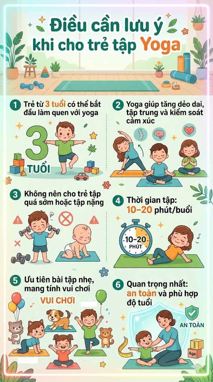 Phụ huynh cần biết gì trước khi cho con tập yoga?- Ảnh 3. Phụ huynh cần biết gì trước khi cho con tập yoga?- Ảnh 3.