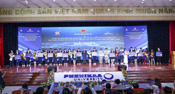 Viện Hàn lâm KH&CN Việt Nam khẳng định không liên quan đến công trình giải Nhất cuộc thi KHKT Quốc gia- Ảnh 1. Viện Hàn lâm KH&CN Việt Nam khẳng định không liên quan đến công trình giải Nhất cuộc thi KHKT Quốc gia- Ảnh 1.