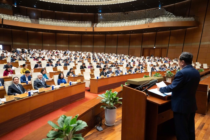 Tổng Bí thư Tô Lâm và nhiều lãnh đạo Đảng, Nhà nước dự Hội nghị tổng kết công tác bầu cử- Ảnh 3.