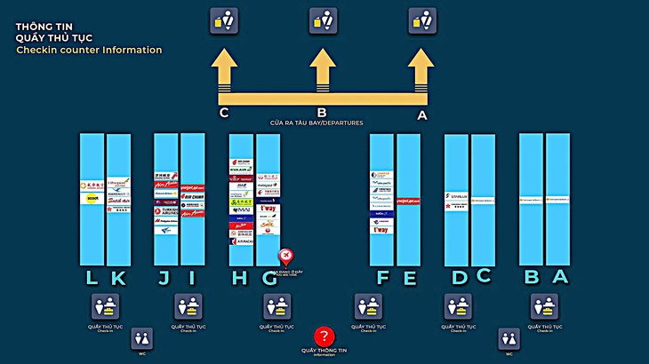 Nhà ga T2 Nội Bài thay đổi quầy thủ tục: Hành khách cần nhớ đúng cửa, tránh lỡ chuyến- Ảnh 6.