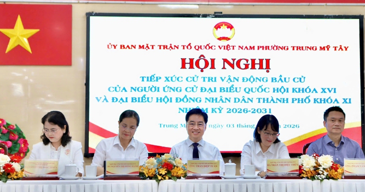 Ứng cử viên Đại biểu Quốc hội Trần Diệp Tuấn: ‘Góp phần xây dựng nền giáo dục và hệ thống y tế công bằng, chất lượng, bền vững’- Ảnh 2.