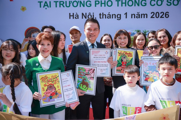 Herbalife Việt Nam tiếp tục tổ chức chương trình 'Xuân Yêu Thương' 2026 cho trẻ em và người cao tuổi có hoàn cảnh khó khăn tại các Trung tâm Casa Herbalife trên toàn quốc- Ảnh 1.