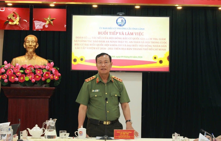 Triển khai đồng bộ các giải pháp bảo đảm an ninh trật tự cho ngày bầu cử tại TPHCM- Ảnh 2. Triển khai đồng bộ các giải pháp bảo đảm an ninh trật tự cho ngày bầu cử tại TPHCM- Ảnh 2.