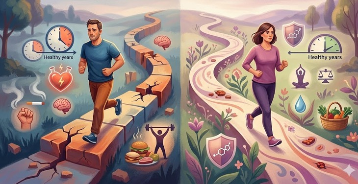 Vì sao nam giới dễ mắc bệnh tim sớm hơn phụ nữ?- Ảnh 1. Vì sao nam giới dễ mắc bệnh tim sớm hơn phụ nữ?- Ảnh 1.