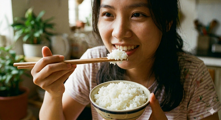 Cách ăn cơm giảm cân: Bí quyết cắt giảm calo mà không cần nhịn tinh bột- Ảnh 1.