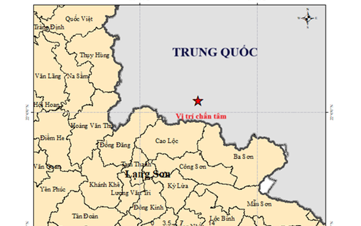 Động đất ở Trung Quốc, nhiều người dân Lạng Sơn cảm nhận được rung lắc
