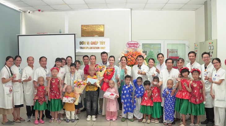 Ghép tủy cứu 3 bệnh nhi mắc Thalassemia và u nguyên bào thần kinh- Ảnh 1.