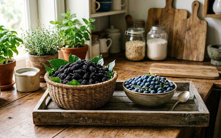 Dâu tằm và việt quất, loại quả nào giàu chất chống oxy hóa và tốt hơn?