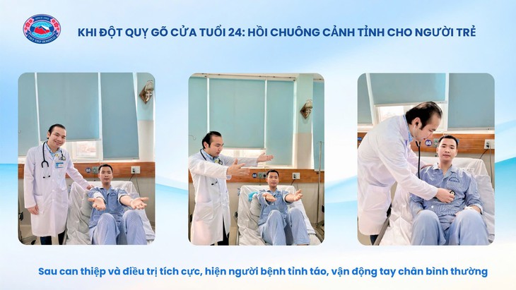 Bệnh viện Hữu nghị Việt Tiệp cứu sống bệnh nhân 24 tuổi bị đột quỵ- Ảnh 3.