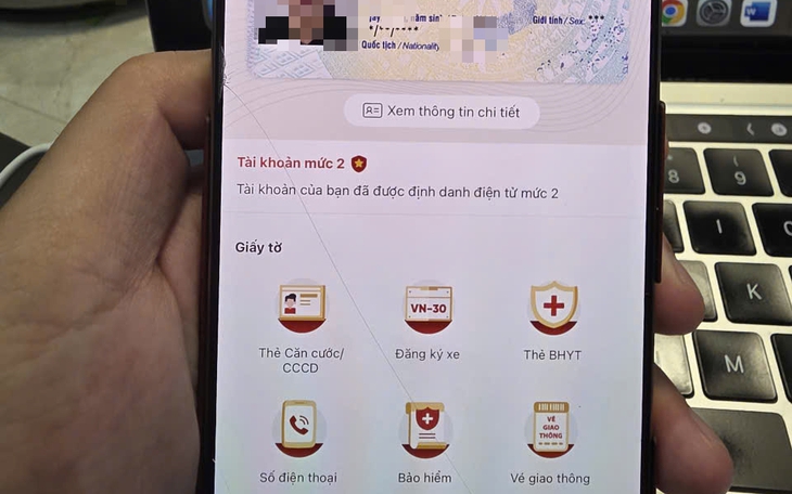 Cách xác nhận không sử dụng SIM lạ trên VNeID- Ảnh 1.