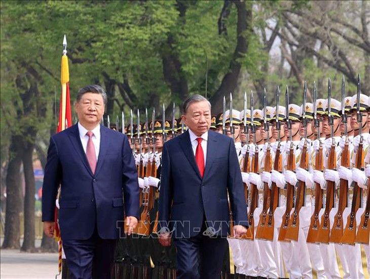 Lễ đón trọng thể Tổng Bí thư, Chủ tịch nước Tô Lâm thăm cấp Nhà nước đến Trung Quốc- Ảnh 4.
