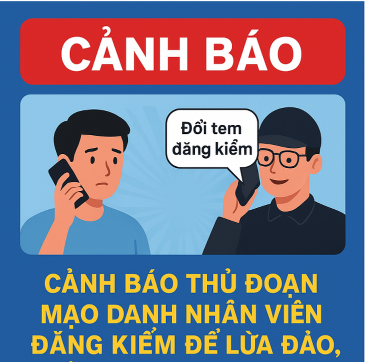 Công an cảnh báo giả danh đăng kiểm để lừa đảo chủ xe ô tô- Ảnh 1.