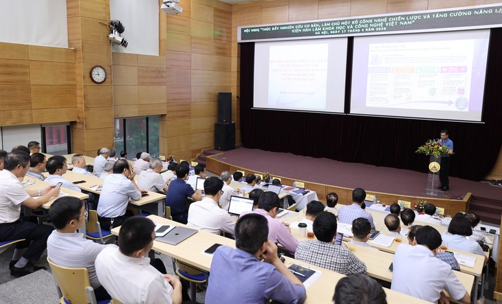 Viện Hàn lâm KH&CN Việt Nam cần trở thành 'điểm đến mơ ước' với các nhà khoa học trẻ- Ảnh 1. Viện Hàn lâm KH&CN Việt Nam cần trở thành 'điểm đến mơ ước' với các nhà khoa học trẻ- Ảnh 1.