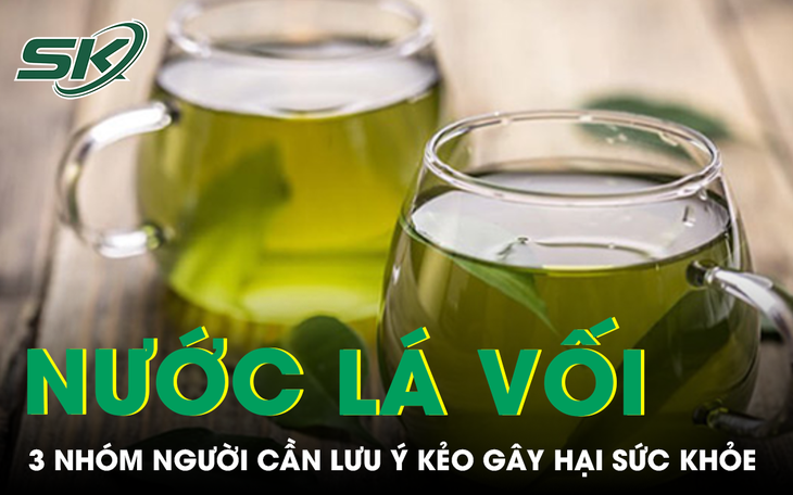 3 nhóm người cần lưu ý khi uống nước lá vối tươi 
