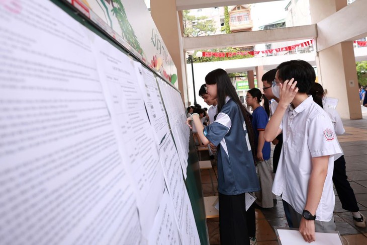 Khi nào Hà Nội công bố 'tỷ lệ chọi' vào lớp 10?- Ảnh 1.