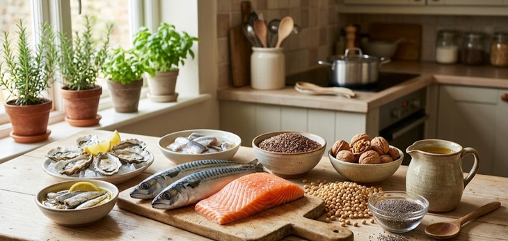 10 loại thực phẩm giàu omega-3 hỗ trợ bảo vệ tim mạch- Ảnh 1. 10 loại thực phẩm giàu omega-3 hỗ trợ bảo vệ tim mạch- Ảnh 1.