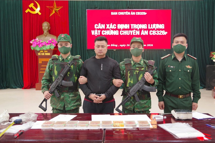 Bắt giữ đối tượng vận chuyển gần 3kg heroin tại Cao Bằng- Ảnh 1. Bắt giữ đối tượng vận chuyển gần 3kg heroin tại Cao Bằng- Ảnh 1.