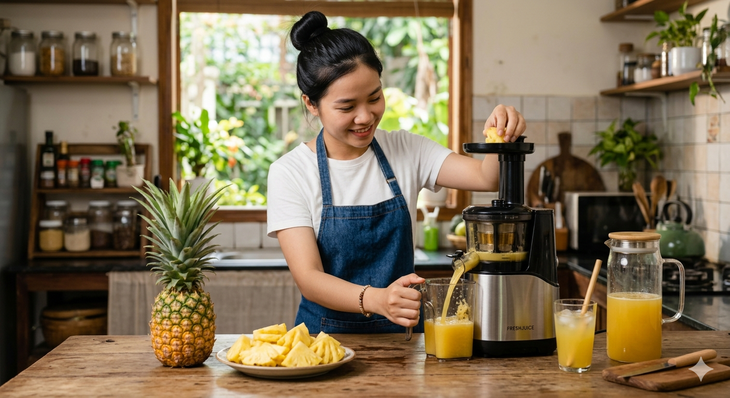 7 lợi ích sức khỏe bất ngờ của nước ép dứa- Ảnh 1.