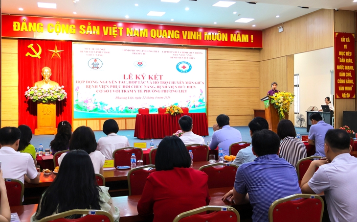Liên kết bệnh viện - trạm y tế: Đưa dịch vụ chất lượng cao về tuyến cơ sở- Ảnh 3. Liên kết bệnh viện - trạm y tế: Đưa dịch vụ chất lượng cao về tuyến cơ sở- Ảnh 3.