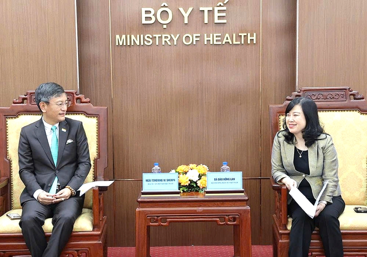Bộ trưởng Đào Hồng Lan tiếp, làm việc với Đại sứ Đặc mệnh toàn quyền Ấn Độ tại Việt Nam- Ảnh 1. Bộ trưởng Đào Hồng Lan tiếp, làm việc với Đại sứ Đặc mệnh toàn quyền Ấn Độ tại Việt Nam- Ảnh 1.
