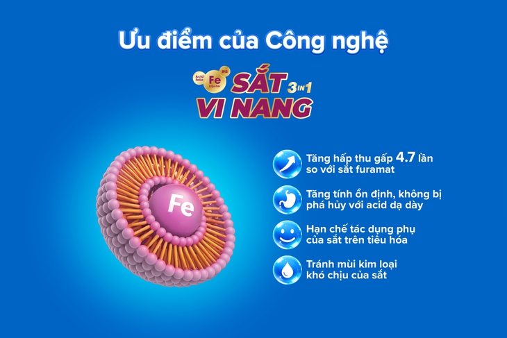Sắt vi nang hấp thu cao thế hệ mới từ Italy- Ảnh 2. Sắt vi nang hấp thu cao thế hệ mới từ Italy- Ảnh 2.