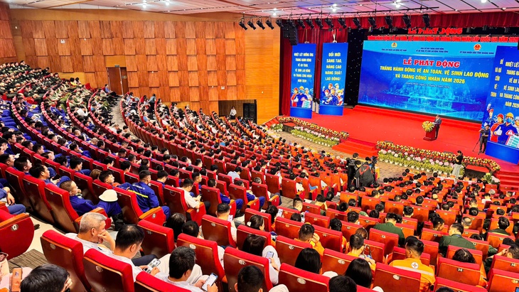 Phát động Tháng hành động về an toàn, vệ sinh lao động và Tháng Công nhân năm 2026
- Ảnh 1.