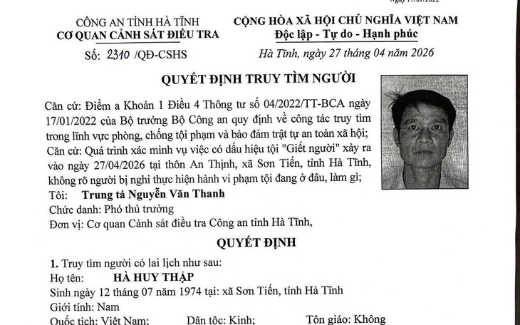 Giám định ADN thi thể nghi liên quan án mạng ở Hà Tĩnh- Ảnh 2.