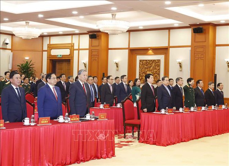 Lễ trao tặng huân chương cao quý cho lãnh đạo Đảng, Nhà nước- Ảnh 1. Lễ trao tặng huân chương cao quý cho lãnh đạo Đảng, Nhà nước- Ảnh 1.