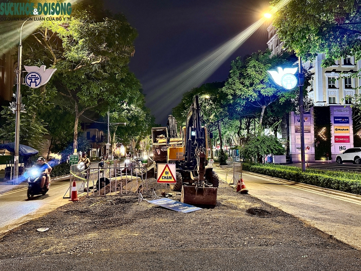 Nhiều công trường ở Hà Nội 'quên' đảm bảo an toàn dù đã được yêu cầu khắc phục- Ảnh 2.