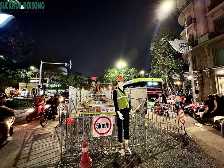 Nhiều công trường ở Hà Nội 'quên' đảm bảo an toàn dù đã được yêu cầu khắc phục- Ảnh 5.