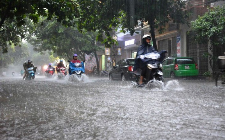 Miền Bắc lại đón không khí lạnh gây mưa lớn diện rộng
