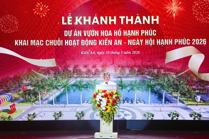 Hải Phòng khánh thành dự án vườn hoa hồ Hạnh phúc- Ảnh 1. Hải Phòng khánh thành dự án vườn hoa hồ Hạnh phúc- Ảnh 1.