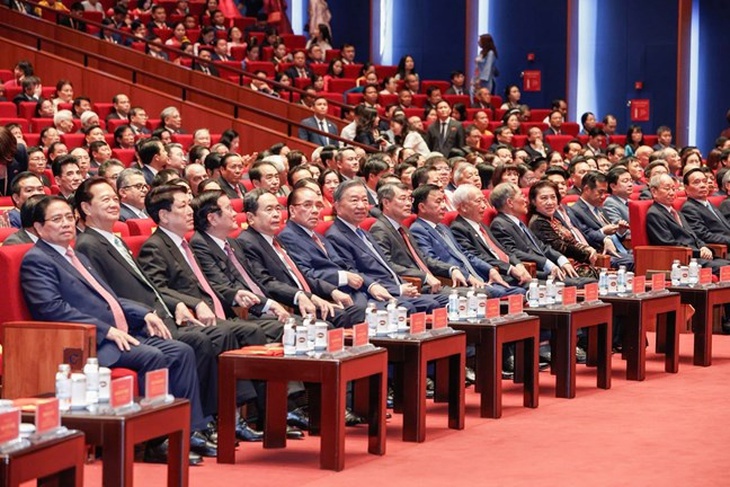Tổng Bí thư, Chủ tịch nước Tô Lâm dự khai mạc Đại hội MTTQ Việt Nam lần thứ XI- Ảnh 2. Tổng Bí thư, Chủ tịch nước Tô Lâm dự khai mạc Đại hội MTTQ Việt Nam lần thứ XI- Ảnh 2.