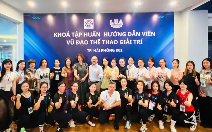 Khai mạc lớp tập huấn hướng dẫn viên vũ đạo thể thao giải trí tại Hải Phòng