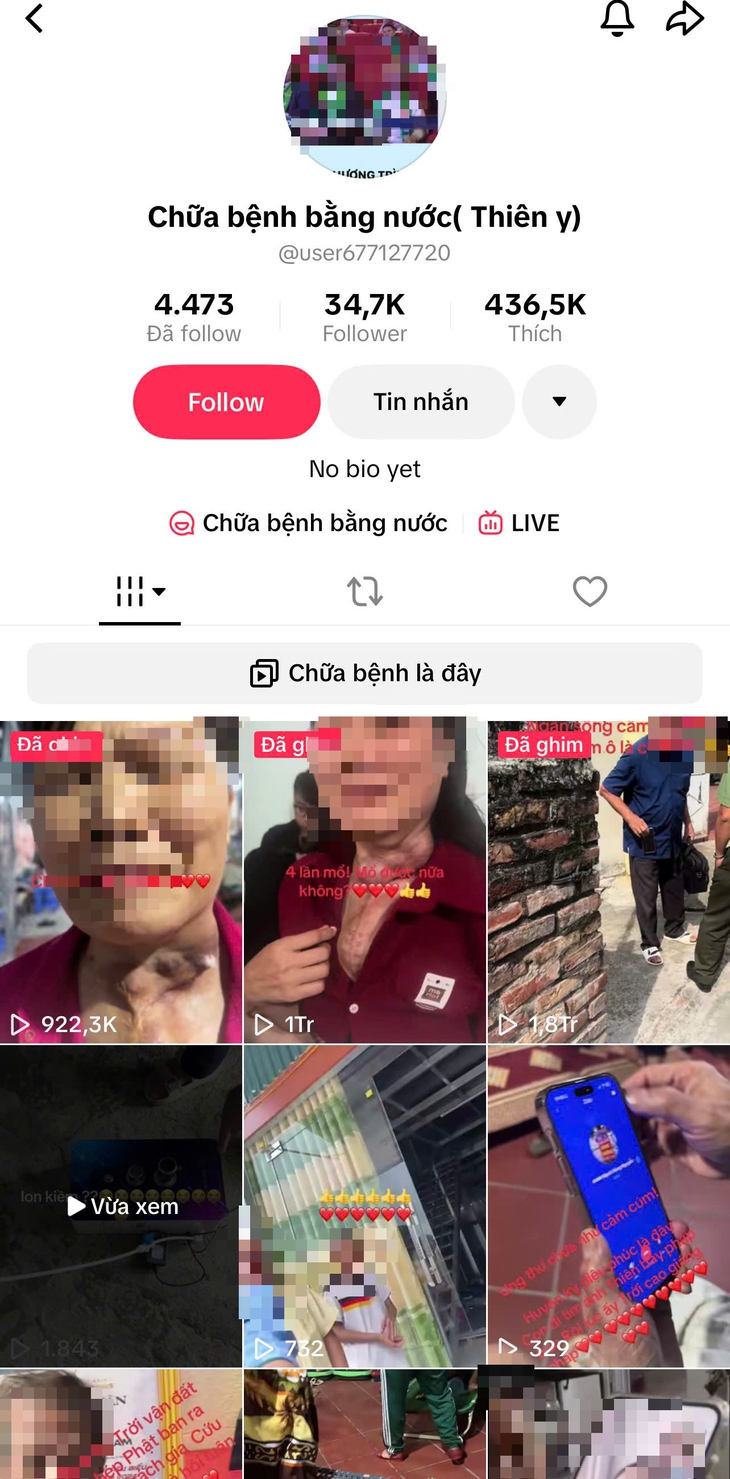 Ma trận chữa ‘bách bệnh’ phản khoa học (Kỳ 1): Ngỡ ngàng những ‘phác đồ tự chữa lành’- Ảnh 4. Ma trận chữa ‘bách bệnh’ phản khoa học (Kỳ 1): Ngỡ ngàng những ‘phác đồ tự chữa lành’- Ảnh 4.