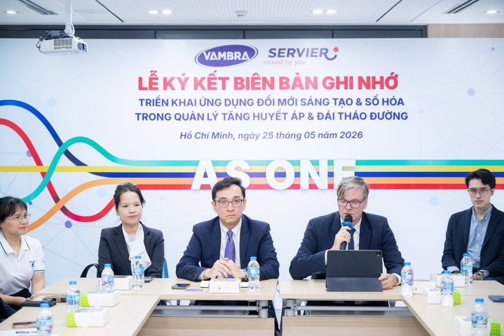 VAMBRA và Servier ký kết Biên bản ghi nhớ hợp tác thúc đẩy đổi mới số trong quản lý tăng huyết áp và đái tháo đường tại Việt Nam- Ảnh 3.