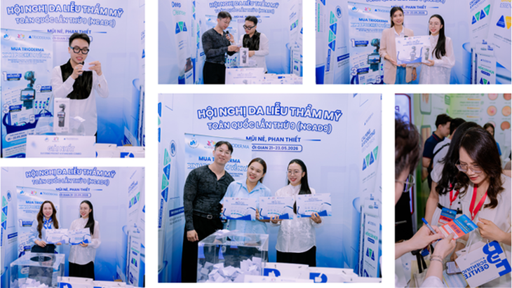 TRIODERMA tại NCAD 2026 - Tự hào thương hiệu Việt, chất lượng được bảo chứng- Ảnh 4. TRIODERMA tại NCAD 2026 - Tự hào thương hiệu Việt, chất lượng được bảo chứng- Ảnh 4.