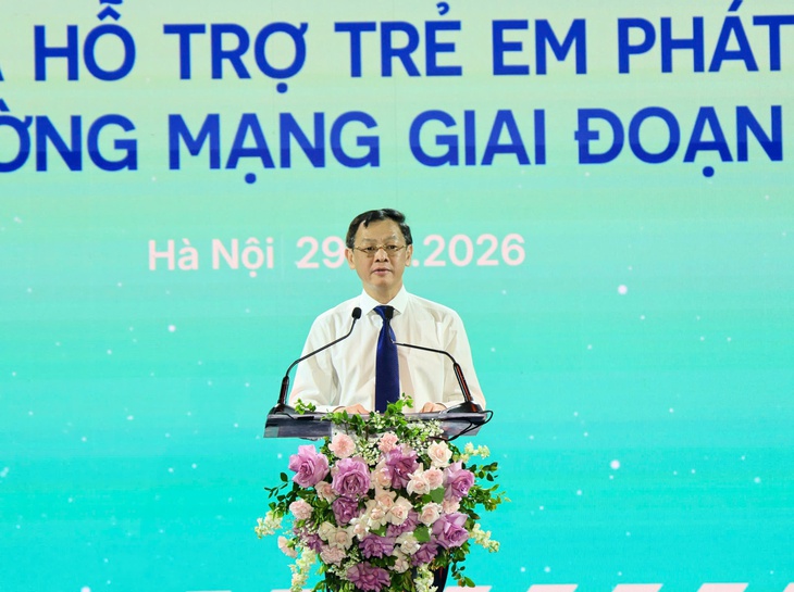 Phó Thủ tướng Phạm Thị Thanh Trà phát động chương trình bảo vệ trẻ em trên môi trường mạng- Ảnh 4.