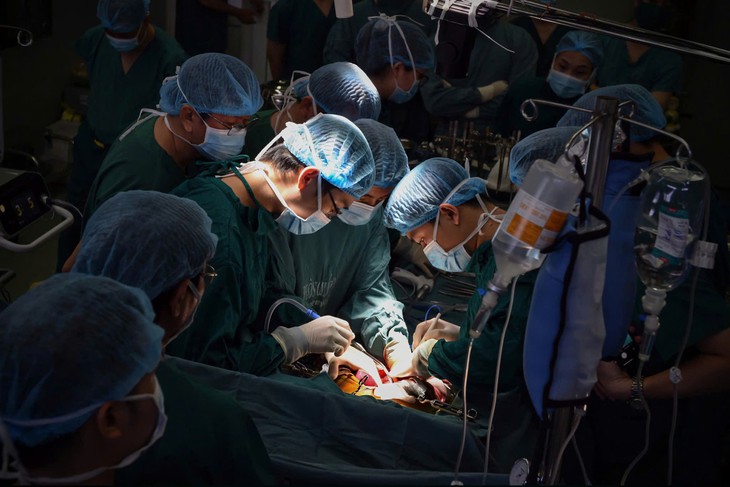 Bệnh viện Đa khoa Nghệ An thực hiện lấy, ghép tạng.