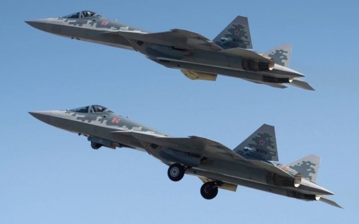 Tiêm kích Su-57 Nga tung hoành trên khắp chiến tuyến Ukraine
