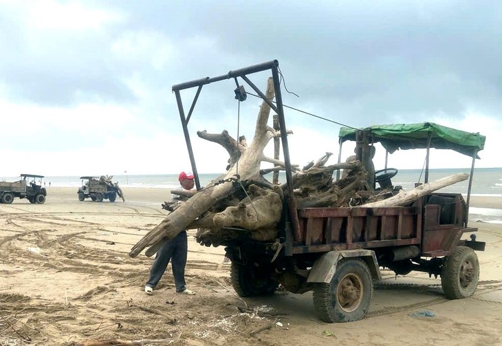 ‘Bãi chông’ rác thải bủa vây bãi biển Hải Tiến- Ảnh 6.