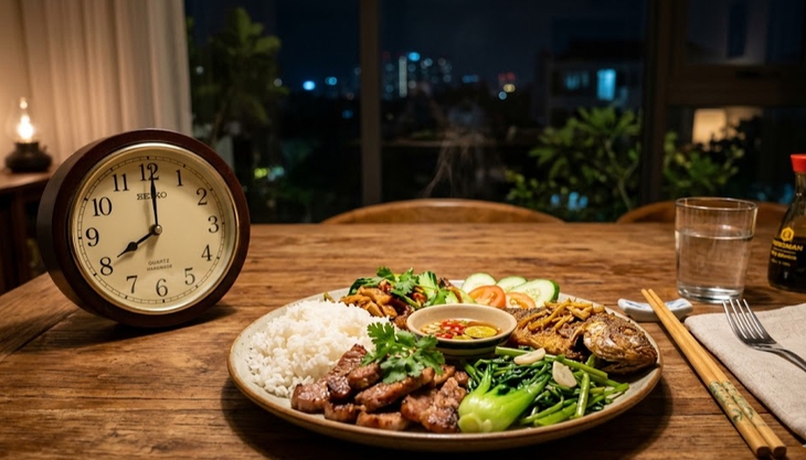 4 điều có thể xảy ra với hệ tiêu hóa khi ăn tối muộn- Ảnh 1. 4 điều có thể xảy ra với hệ tiêu hóa khi ăn tối muộn- Ảnh 1.