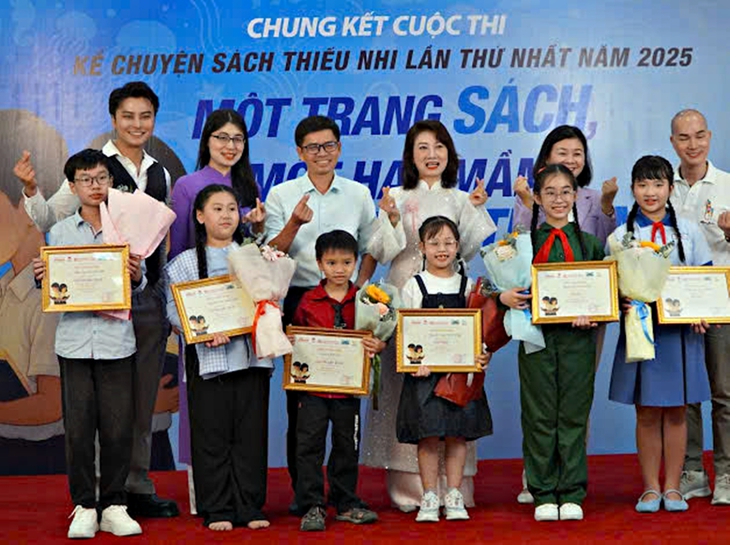 Lan tỏa văn hóa đọc từ cuộc thi kể chuyện sách thiếu nhi- Ảnh 1.