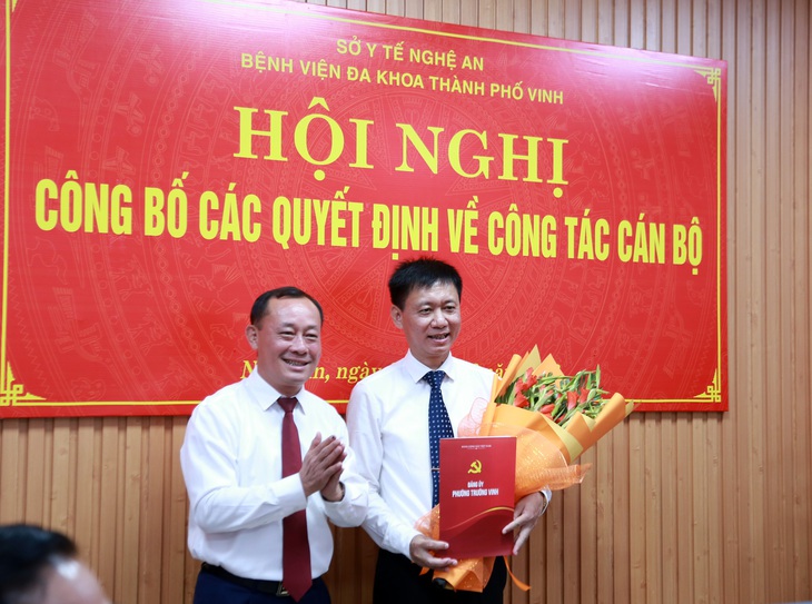 Bệnh viện Đa khoa TP Vinh có tân Giám đốc- Ảnh 3. Bệnh viện Đa khoa TP Vinh có tân Giám đốc- Ảnh 3.