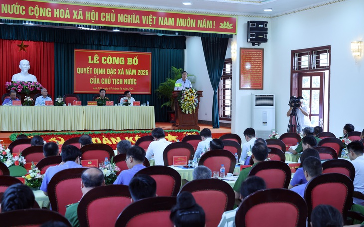 Phó Thủ tướng Thường trực Phạm Gia Túc dự lễ công bố đặc xá năm 2026- Ảnh 1. Phó Thủ tướng Thường trực Phạm Gia Túc dự lễ công bố đặc xá năm 2026- Ảnh 1.