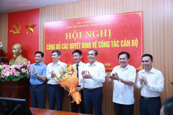 Bệnh viện Đa khoa TP Vinh có tân Giám đốc- Ảnh 6. Bệnh viện Đa khoa TP Vinh có tân Giám đốc- Ảnh 6.